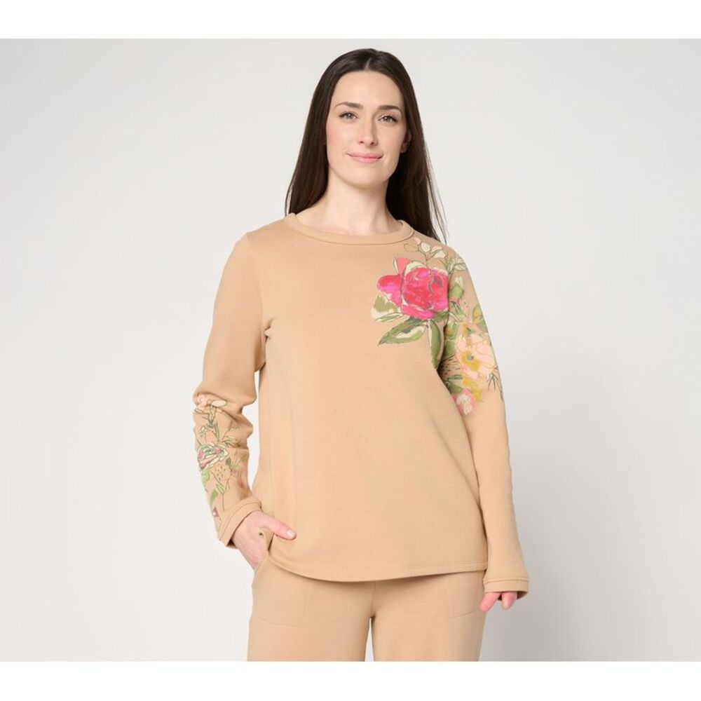 Susan Graver Women's Top Sz L Make Your Selection: Multi-colored